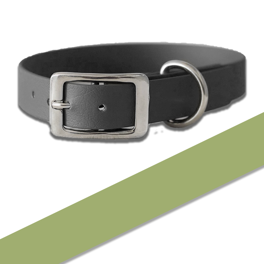 Biothane Halsband - guacamole