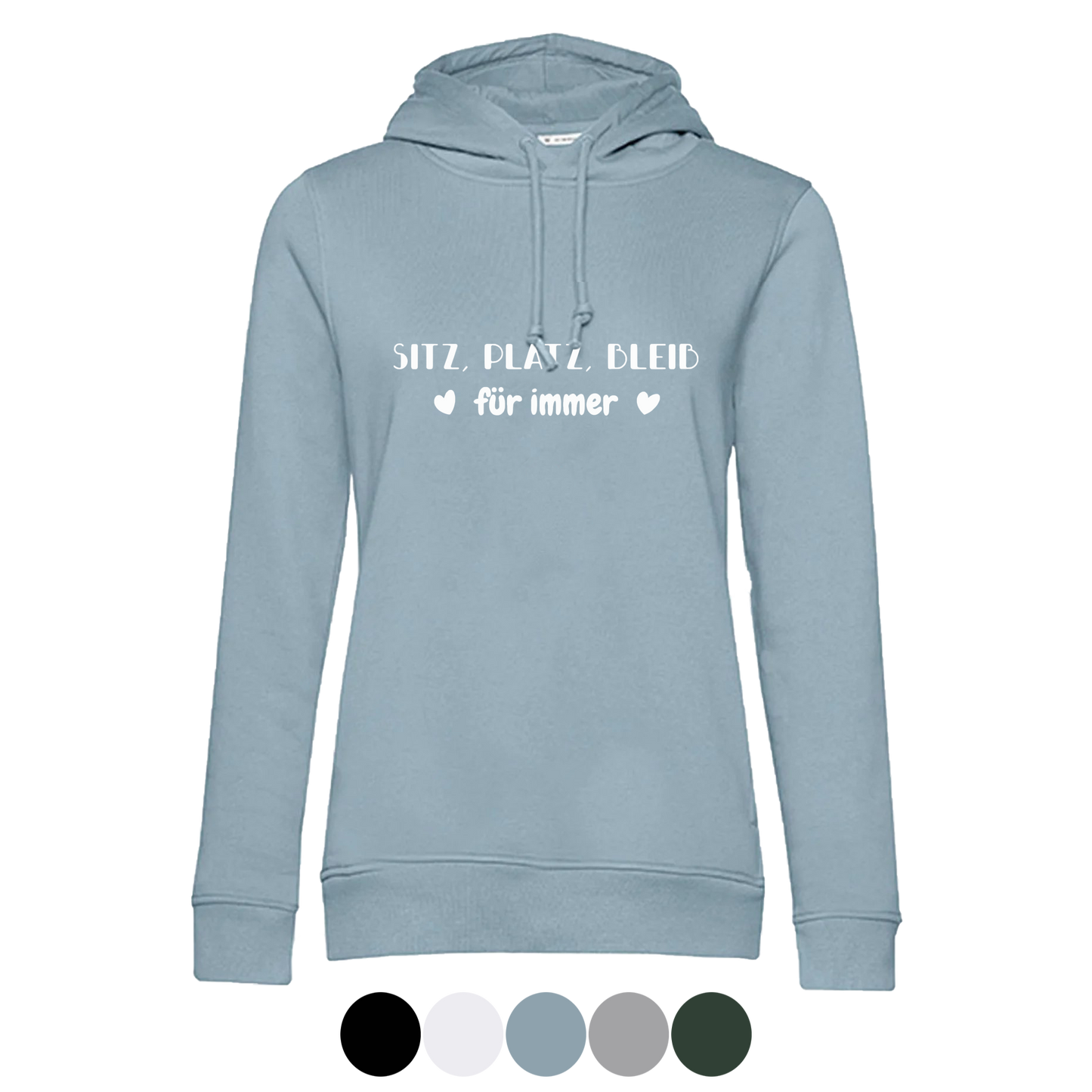 Hoodie "Sitz,Platz,Bleib"