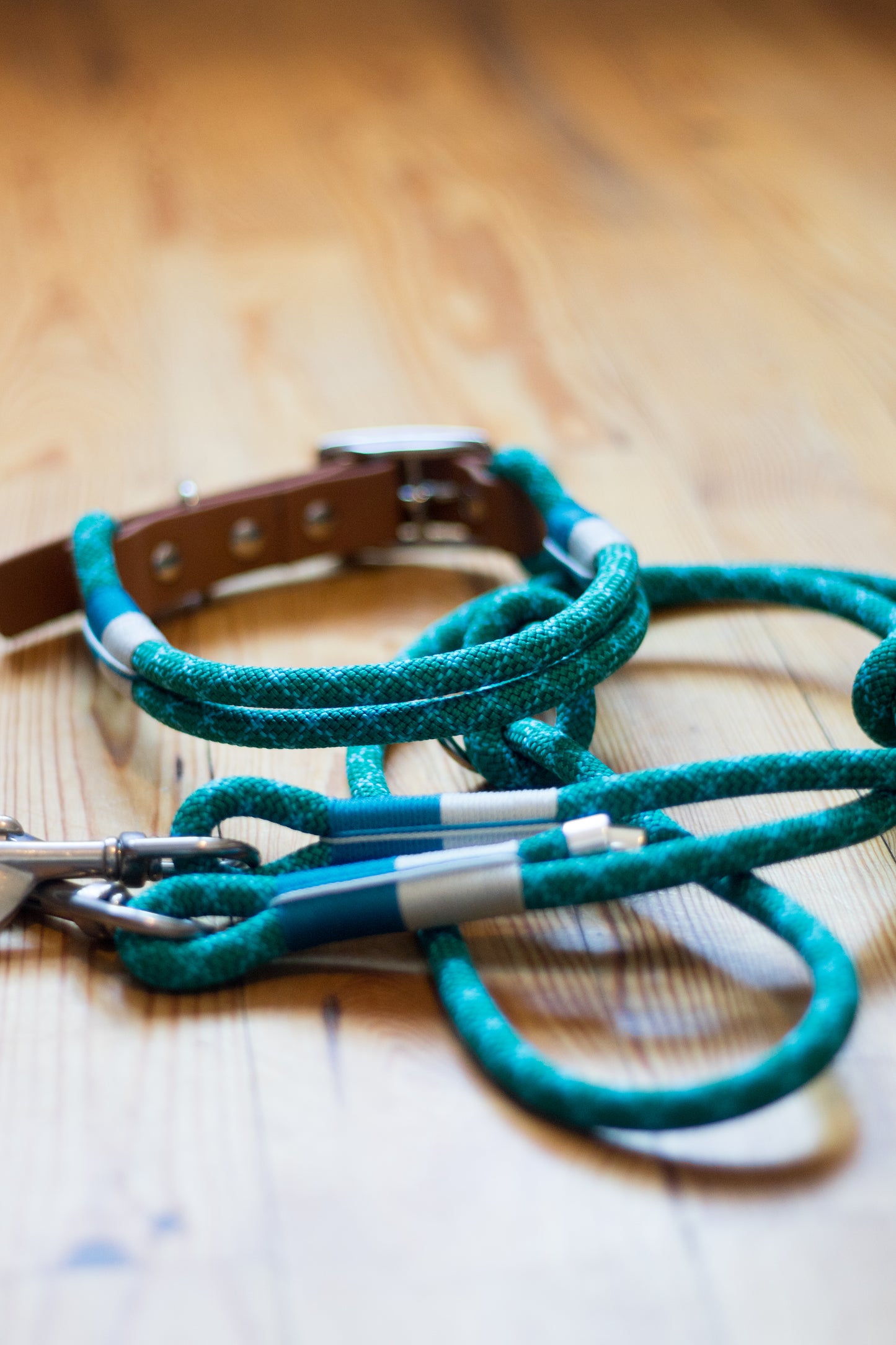Set Halsband & Leine "Indian Summer"