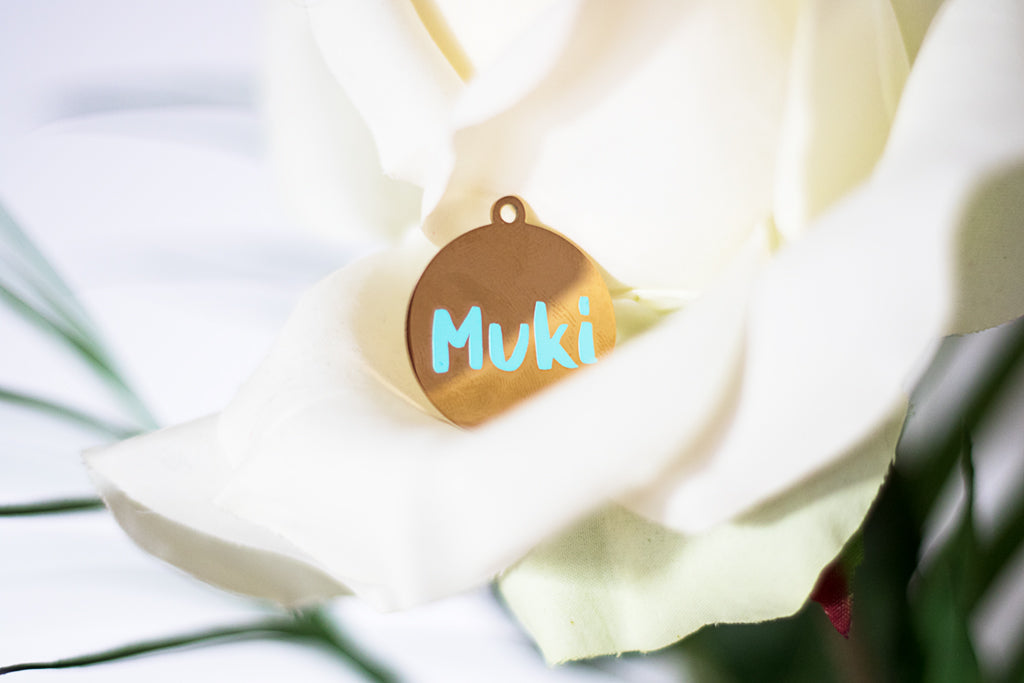 Hundemarke "Gold" - Verschiedene Stile