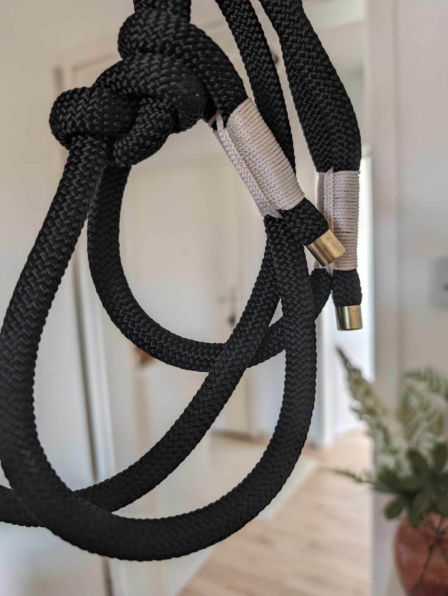 Retrieverleine "Black Elegance"