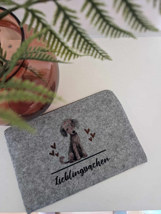 Filztasche - "Lieblingssachen" Pudel