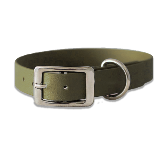 Biothane Halsband - olive