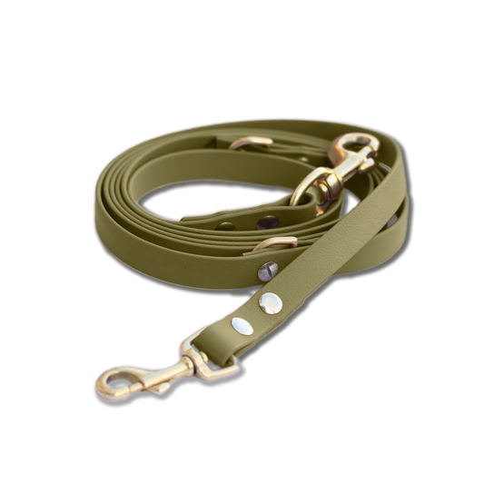 Biothane Hundeleine - olive