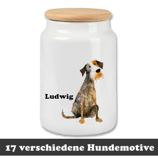 Leckerlidose - personalisiert - süße Hunde