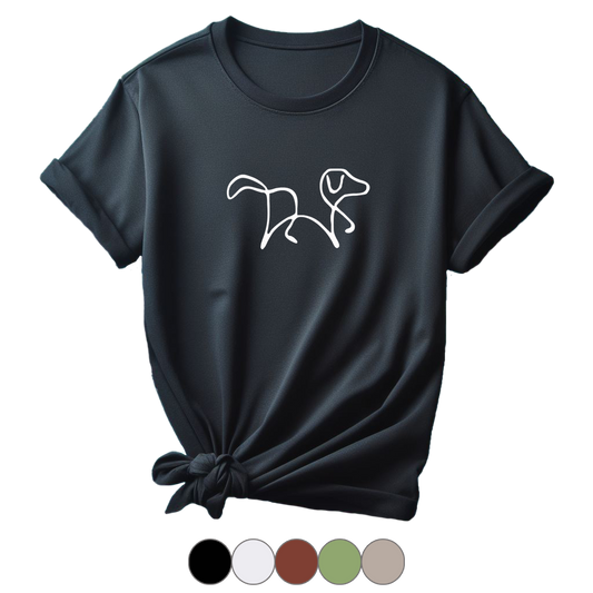 T-Shirt "Walking dog"