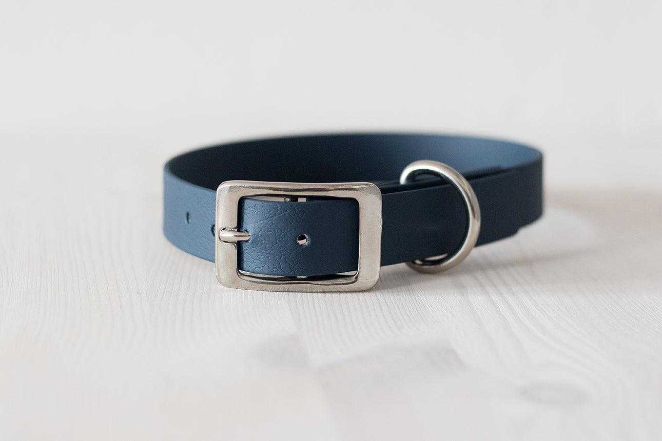 Biothane Halsband - dunkelblau