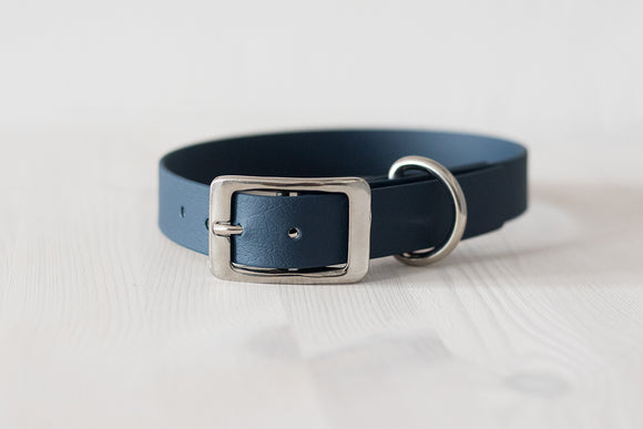 Biothane Halsband - dunkelblau