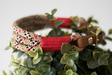 Hundehalsband "Golden Summer" - vestellbar mit Biothane Adapter