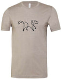 T-Shirt "Walking dog"